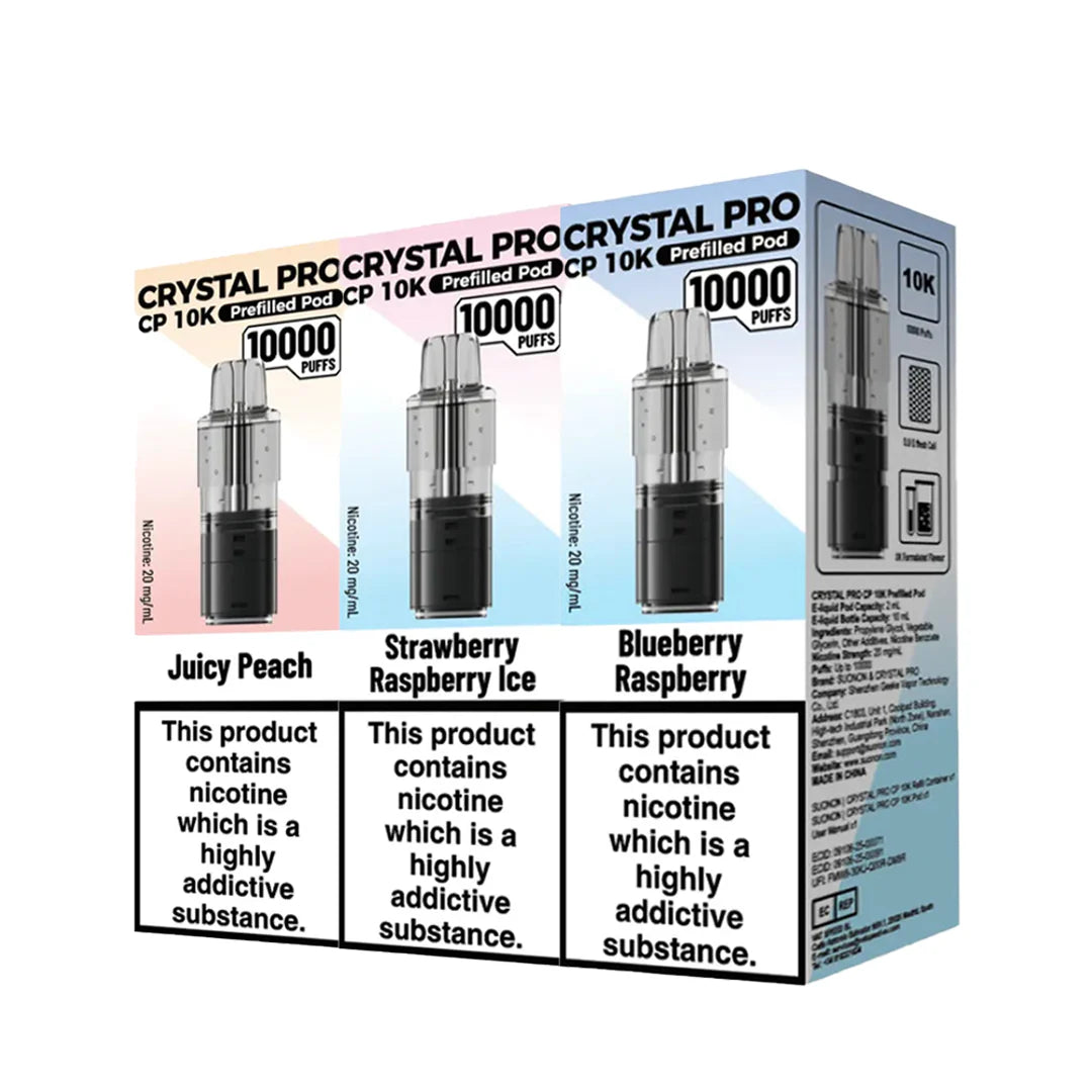 CRYSTAL PRO 10K Puff Pod